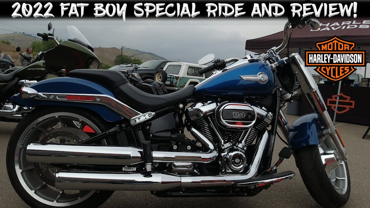 2022 Harley Davidson Fat Boy Special Ride and Review!