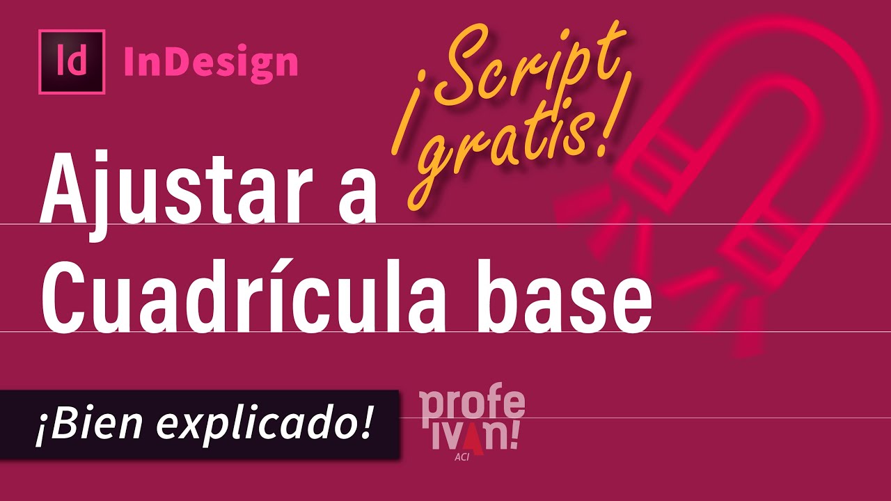 Alinear con retícula base en indesign