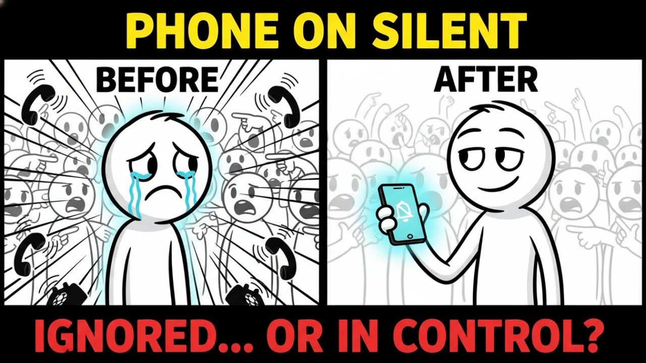 Psychology of People Who Keep Their Phone on Silent | Attention, Control, and Modern Life