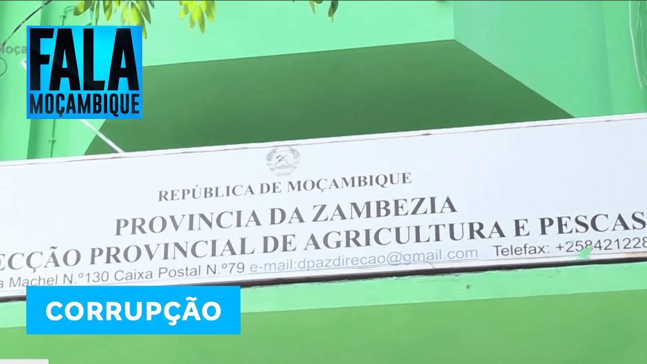 Não há elementos para seguir com processo d corrupção na Direcção de Agricultura e Pesca da Zambézia
