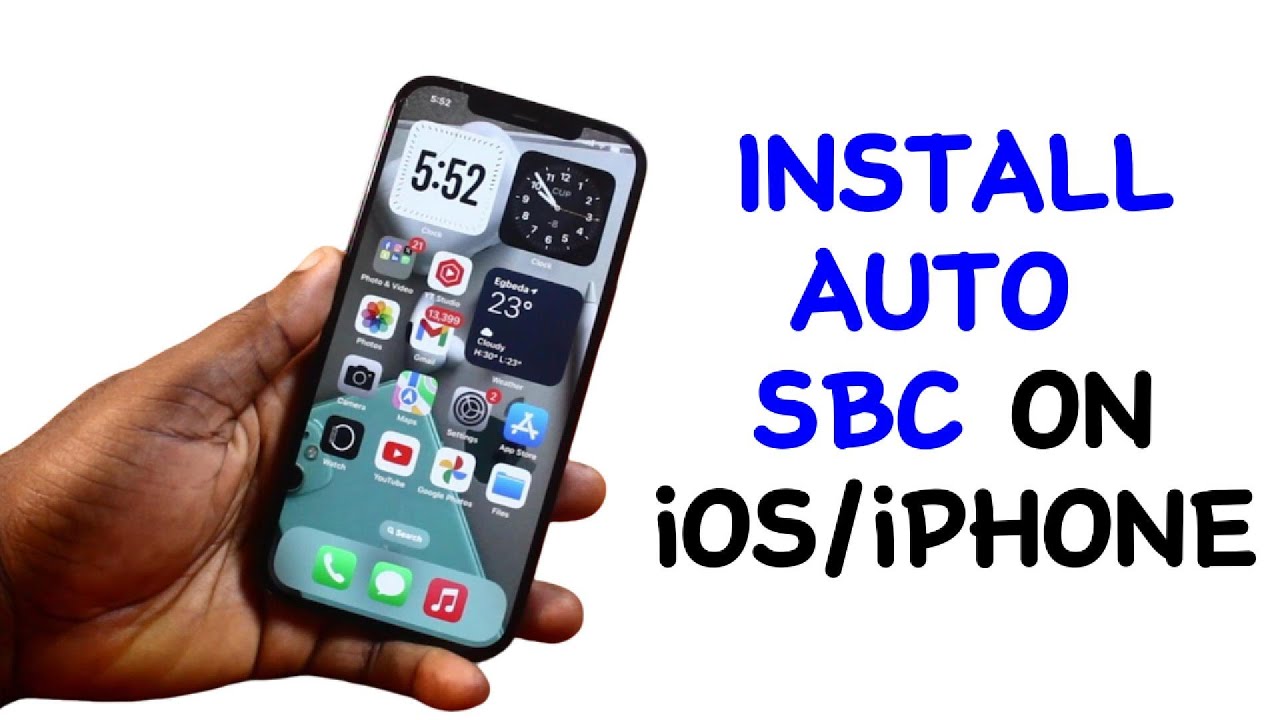 Как установить Auto SBC на iOS или iPhone