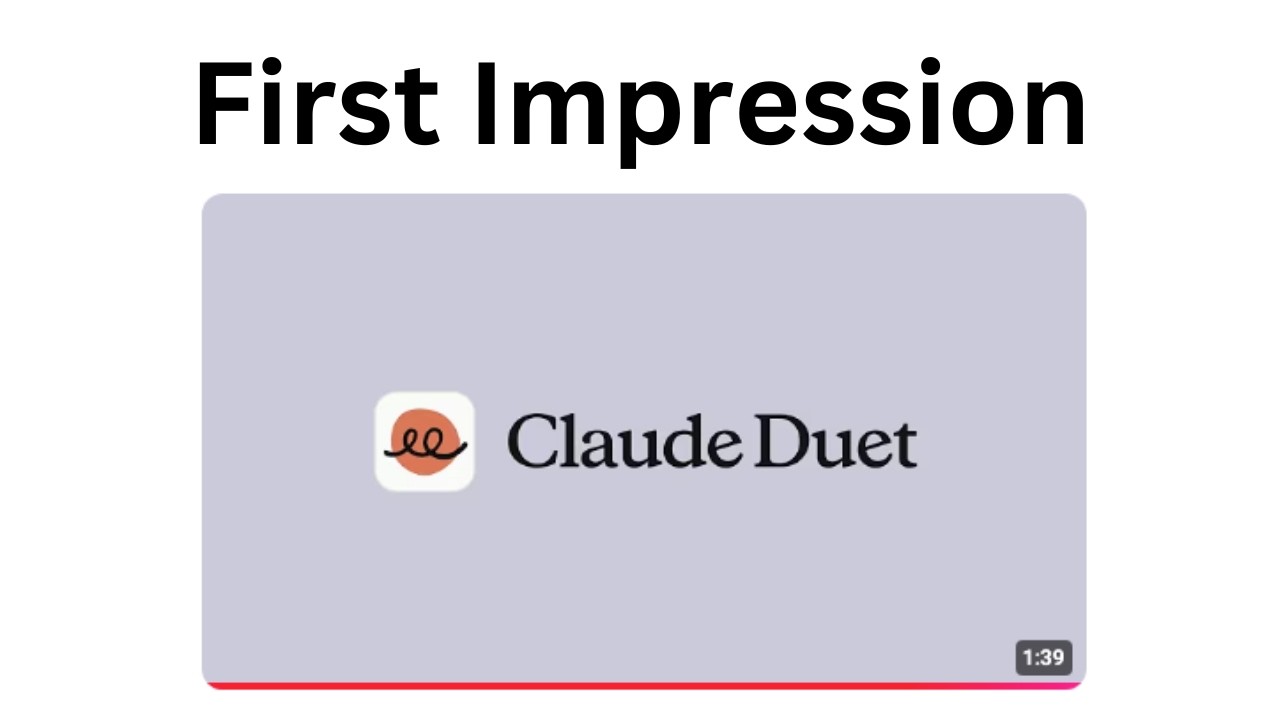 Почему Claude Duet &mdash; это пока не то, что мне нужно...