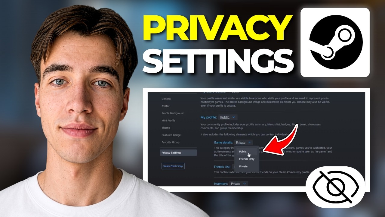 How To Change Steam ID Privacy Settings | Tutorial 2026