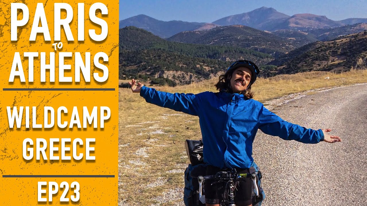Wildcamping in Greece | Bicycle touring Greece | European Bike Tour