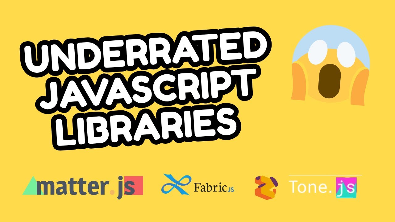 11 Underrated JavaScript Libraries You Should Know in 2025!