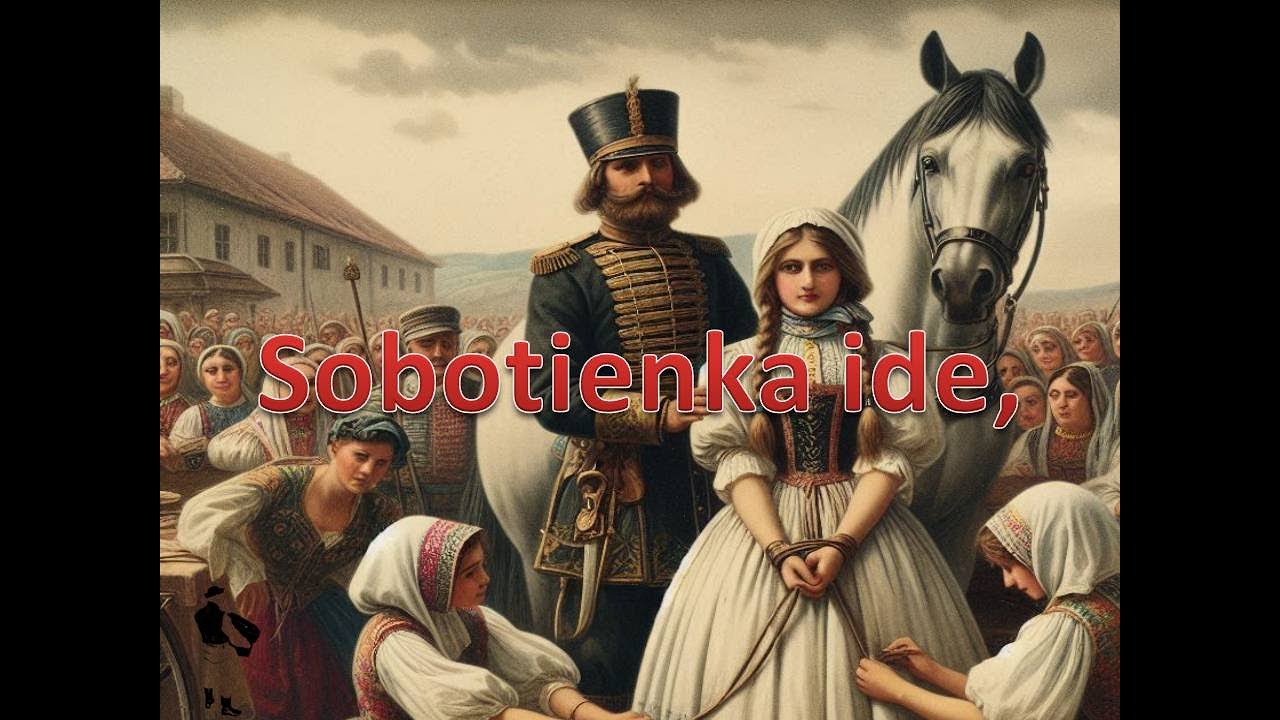 Sobotienka ide, Slovenská Ľudová pieseň. Najkrajšie Ľudovky, na Akordeón hrá Harmonikár Orava.