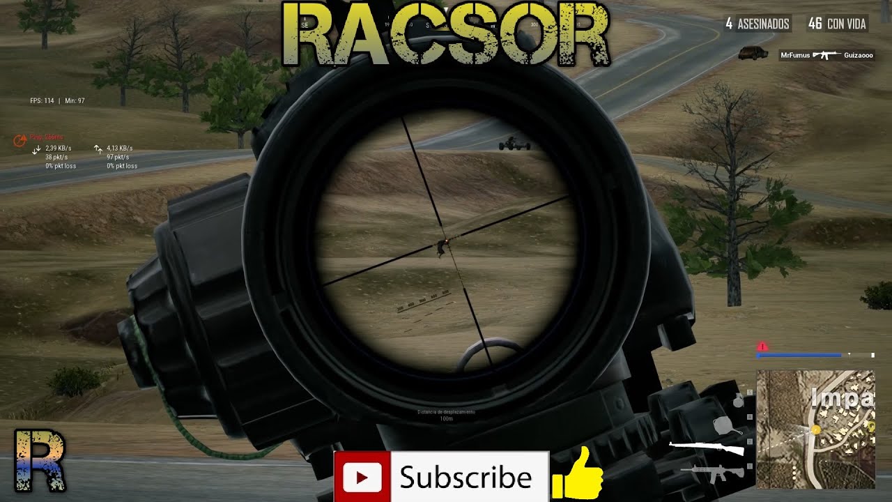Reventando Miramar kar98 + M416 ((PUBG Lite Racsor))
