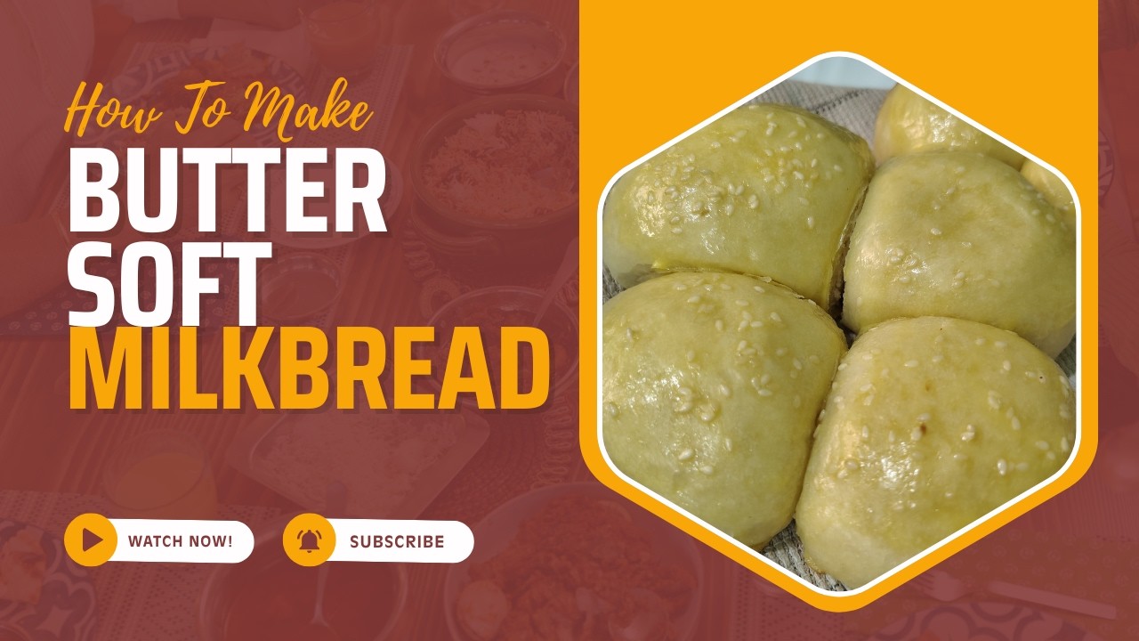 BUTTERSOFT MILKBREAD RECIPE || 2026 || #mysticlamp #food #breadrecipe #homemadebreadrecipe