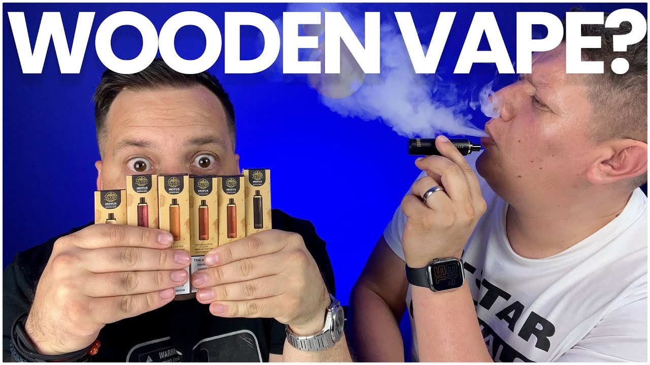 Wooden Disposable Vapes // Altisc Notus Vape Review