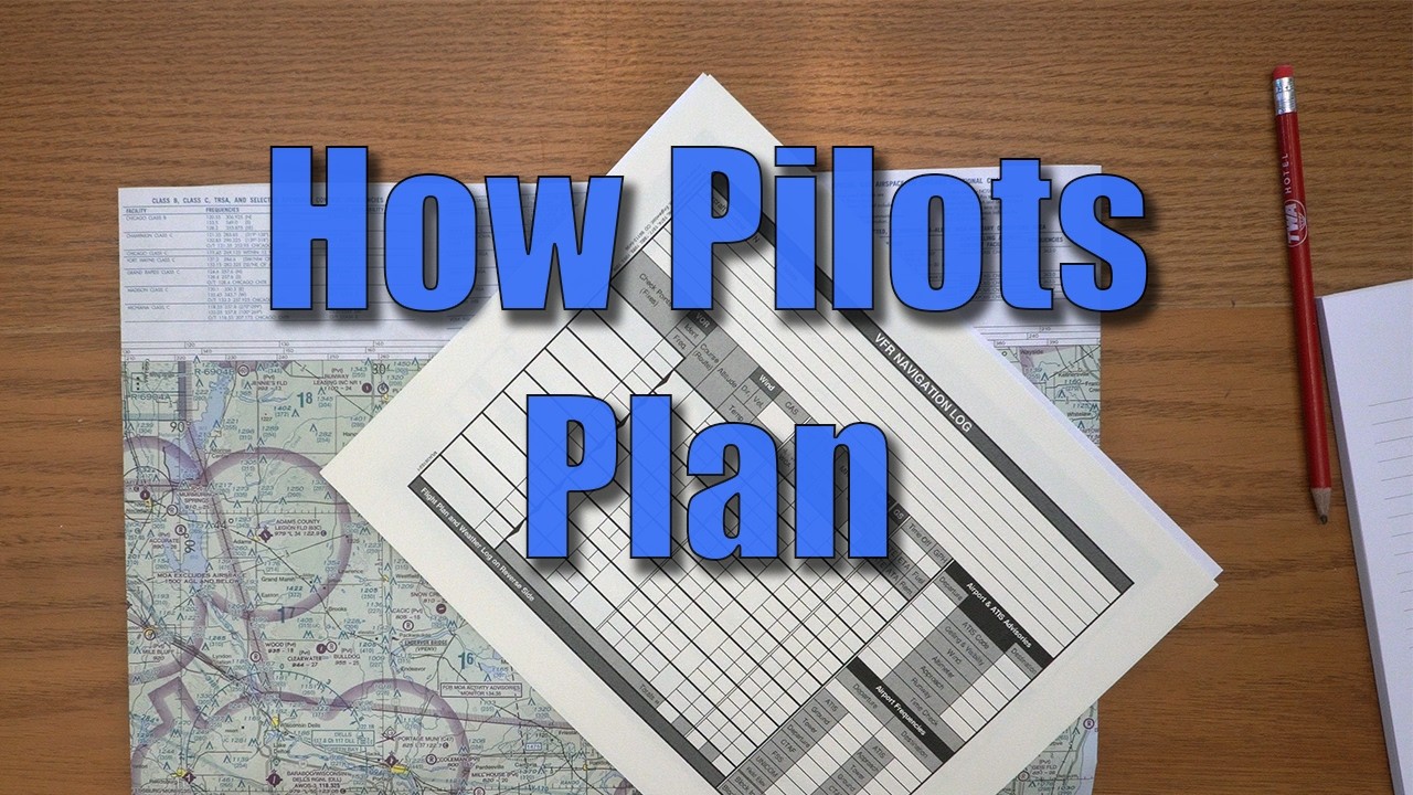 How to Cessna 172 VFR nav log