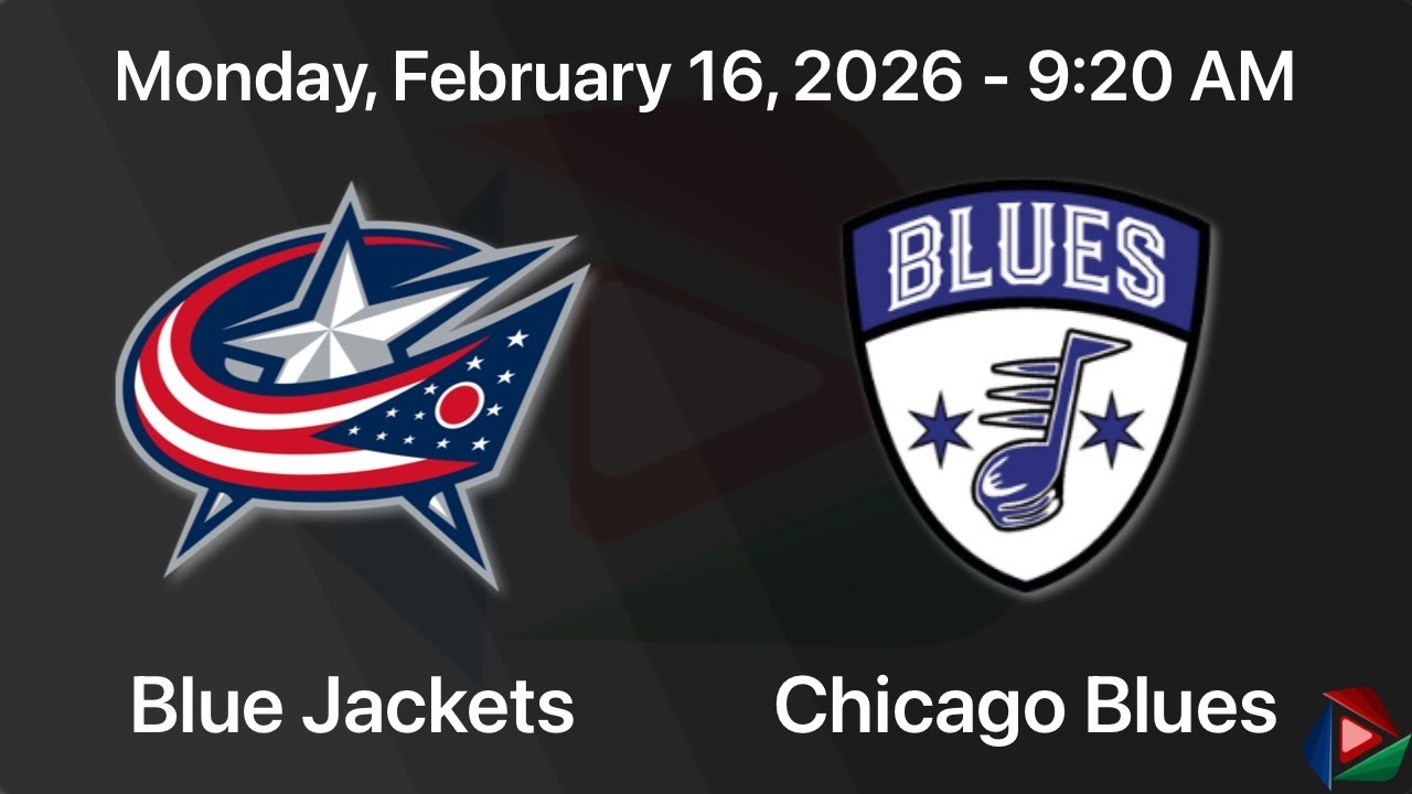 Blue Jackets vs.  Chicago Blues
