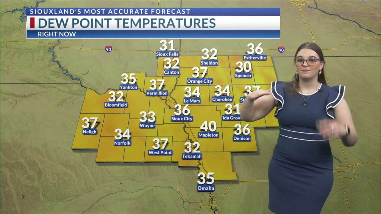 KCAU 9 Morning Forecast with Taylor King - 3/19/2026