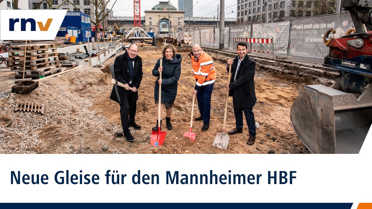 Neue Gleise für den Mannheimer Hauptbahnhof