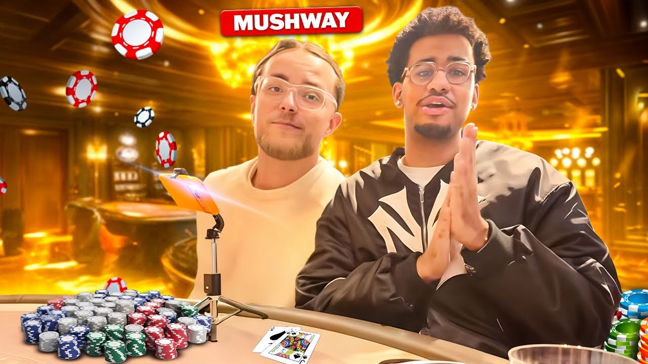 UNE SESSION BLACKJACK IRL LÉGENDAIRE EN DUO AVEC MUSHWAY !!