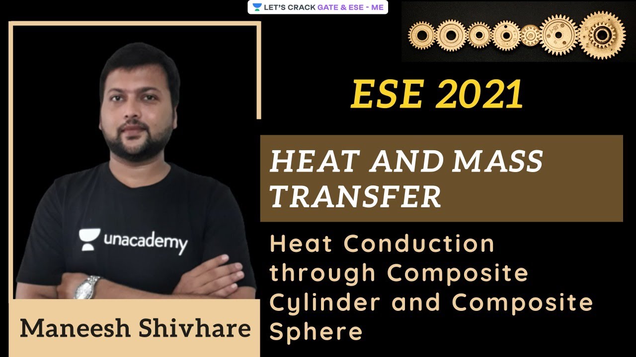 L5 | Heat Conduction through Composite Cylinder and Composite Sphere | Heat & Mass Transfer