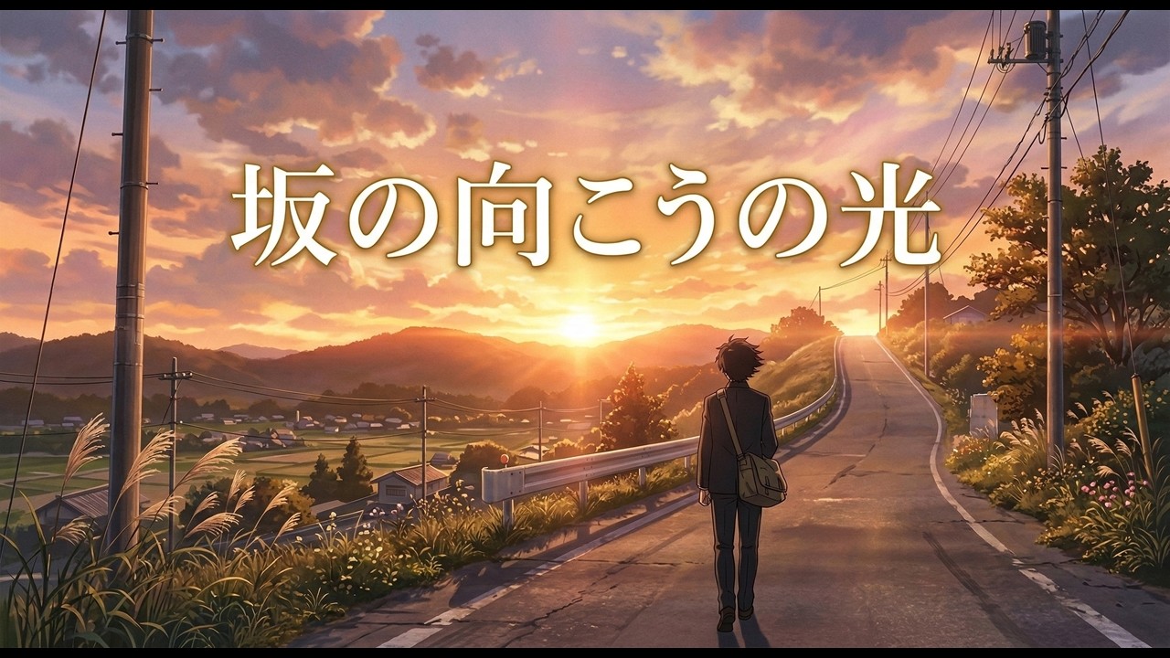 坂の向こうの光｜あの頃のアニメを思い出す泣けるAI曲【オリジナル】