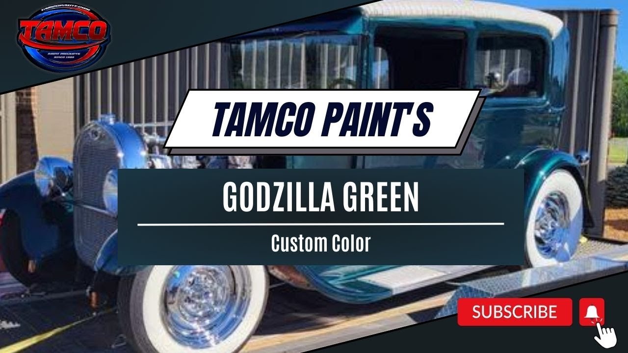 Tamco Paint's Custom Color - Godzilla Green