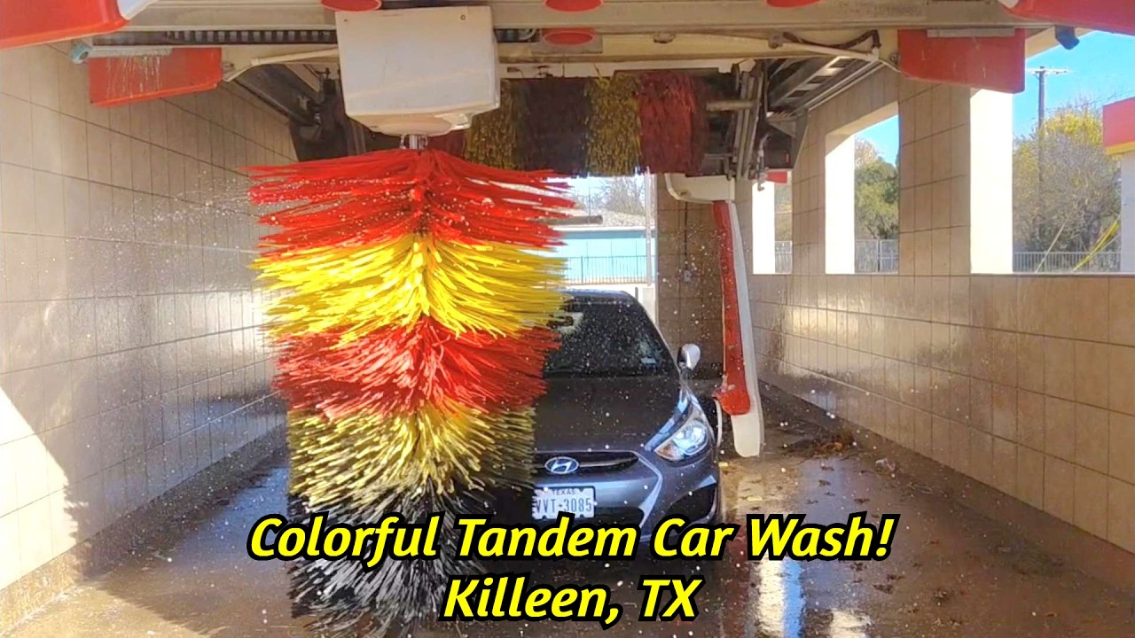 No. 97 - RARE! Old Colorful PDQ Tandem RiteTouch at CEFCO Car Wash Killeen TX, W S Young Drive