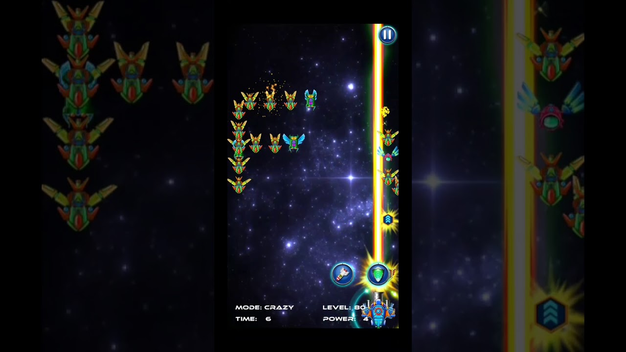 Galaxy Attack Alien Shooter Level 80 Hard