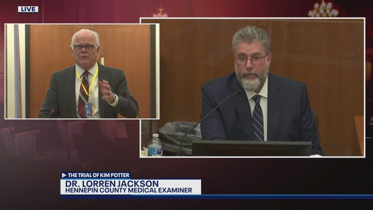 Kim Potter trial: Defense questions medical examiner on marijuana in Daunte Wright's system | FOX 9