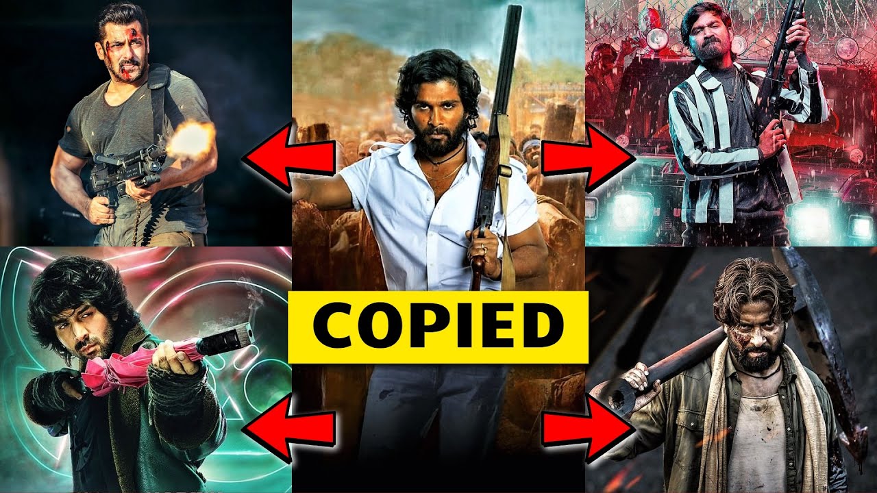08 Allu Arjun Movies Remake By Other Superstars | Kartik Aaryan, Tiger Shroff, Dhanush