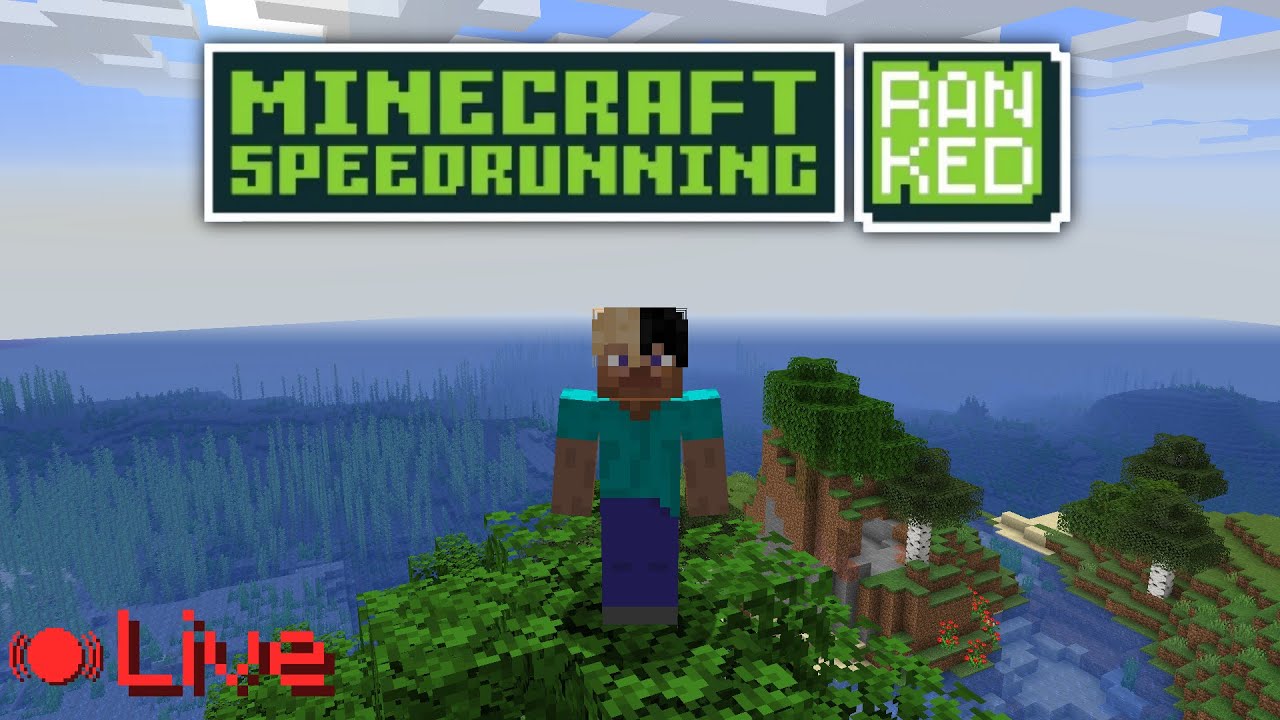 LIVE Ranked Minecraft Speedruns!  Join up!