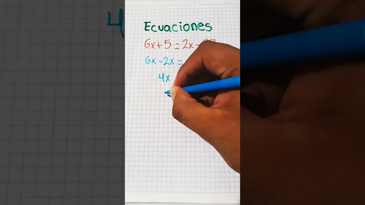 Ecuaciones