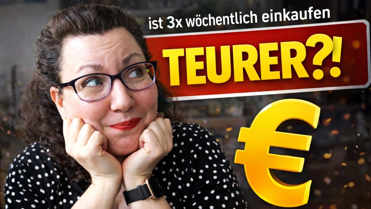 3x die Woche einkaufen 😳 &ndash; sparen wir wirklich Geld?