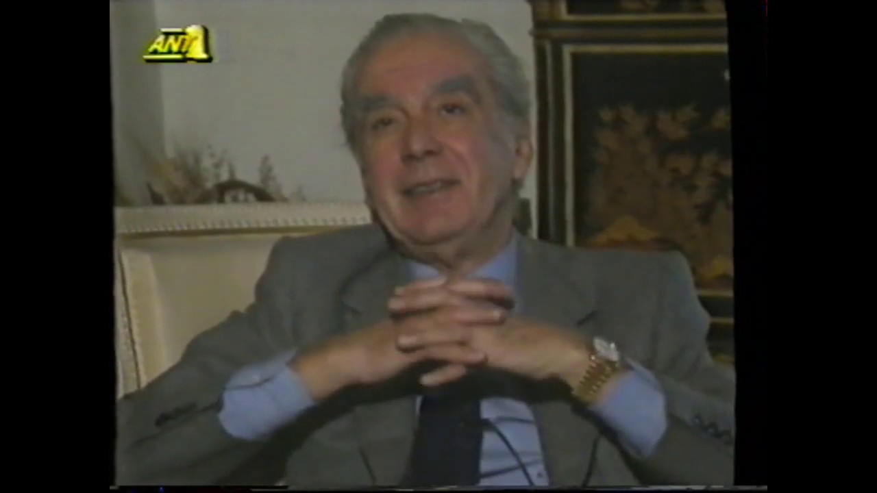 Ο Δημήτρης Χορν στον ANT.1 με την Σεμίνα Διγενή. 1993