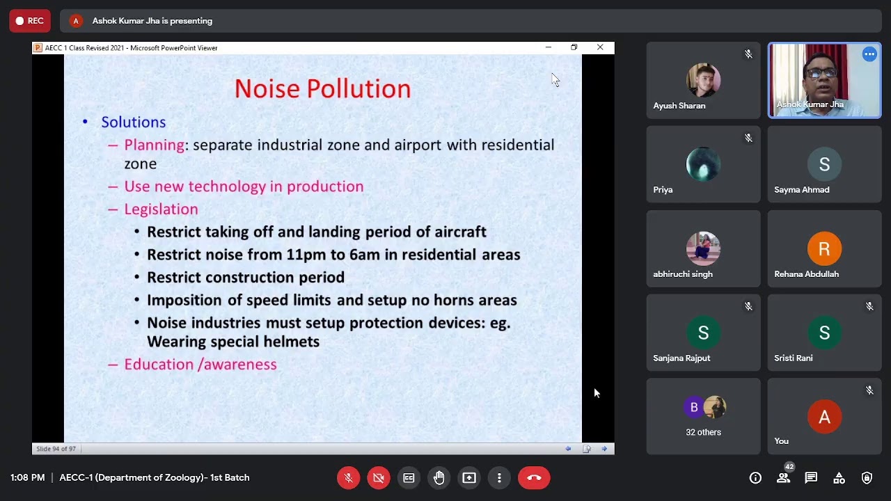Patna University Live Stream (AECC-1 05.07.2021 First  Class) part-2 By: Dr. D.K. Paul
