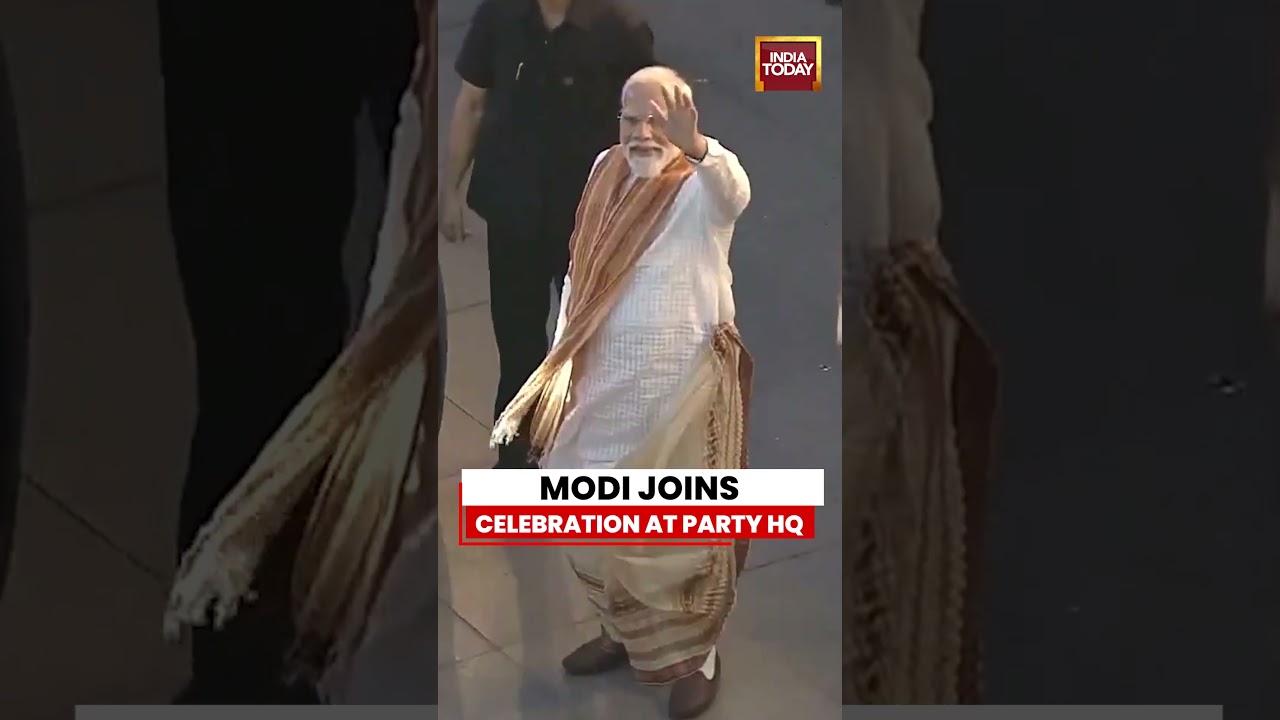 Assembly Elections Results: PM Modi Joins Celebration At BJP's Headquarters | West Bengal | Assam