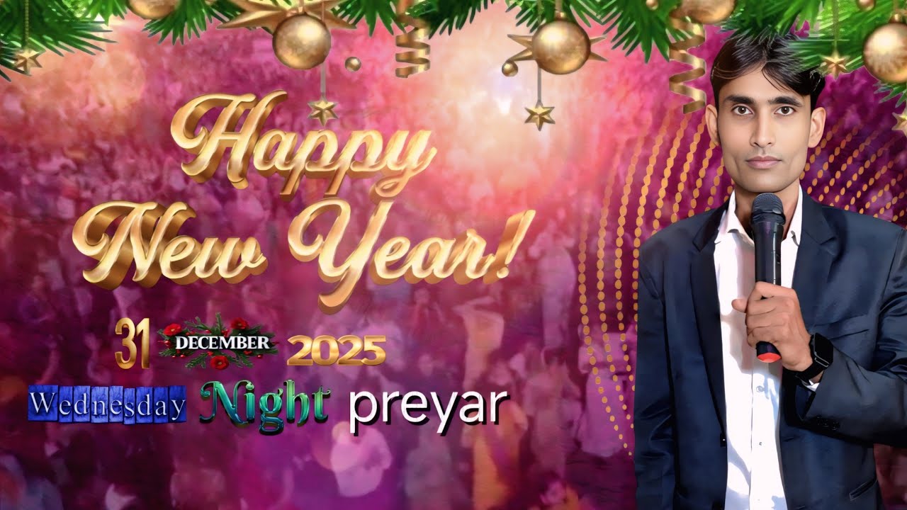 HAPPY NEW YEAR 31/DEC/2025 WEDNESDAY NIGHT PREYAR