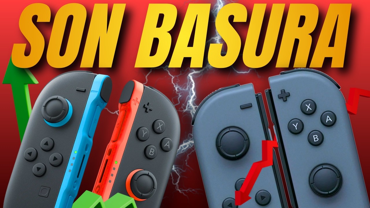 Los Joy-Cons son TERRIBLES (y te digo por qué)