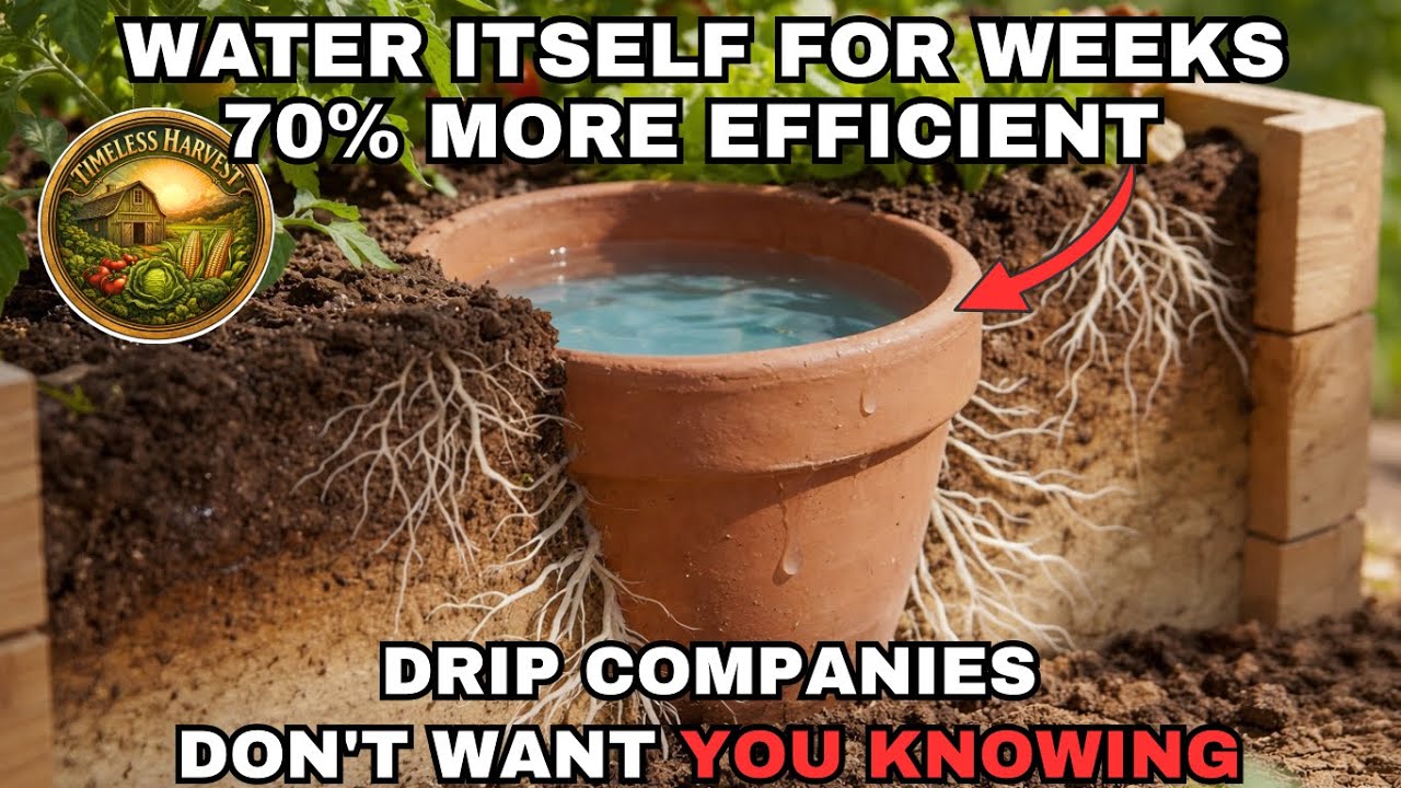Forget Watering Your Garden for Weeks With This 4,000-Year-Old System