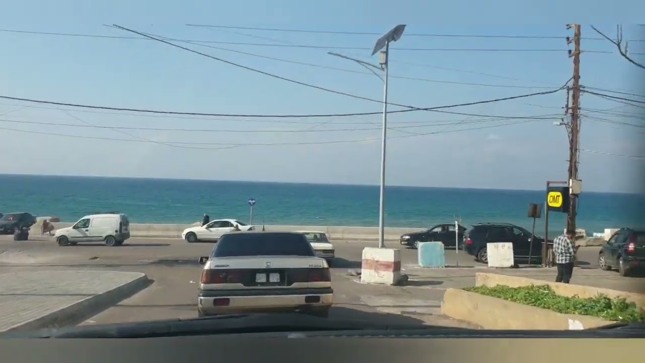 مشوار من برجا الى صيدا جنوب لبنان