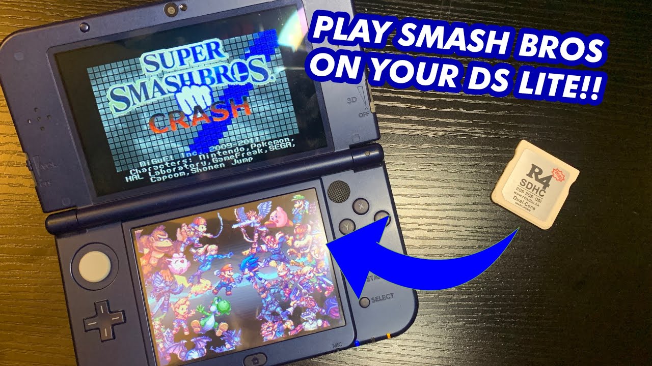Playing Smash Bros ON AN R4