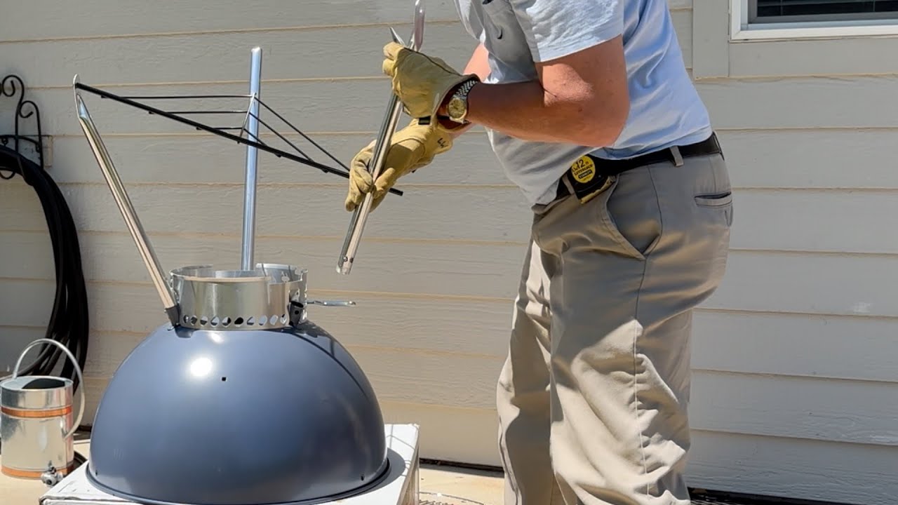 Распаковка и настройка гриля Weber Master-Touch | Стоит ли он шумихи?