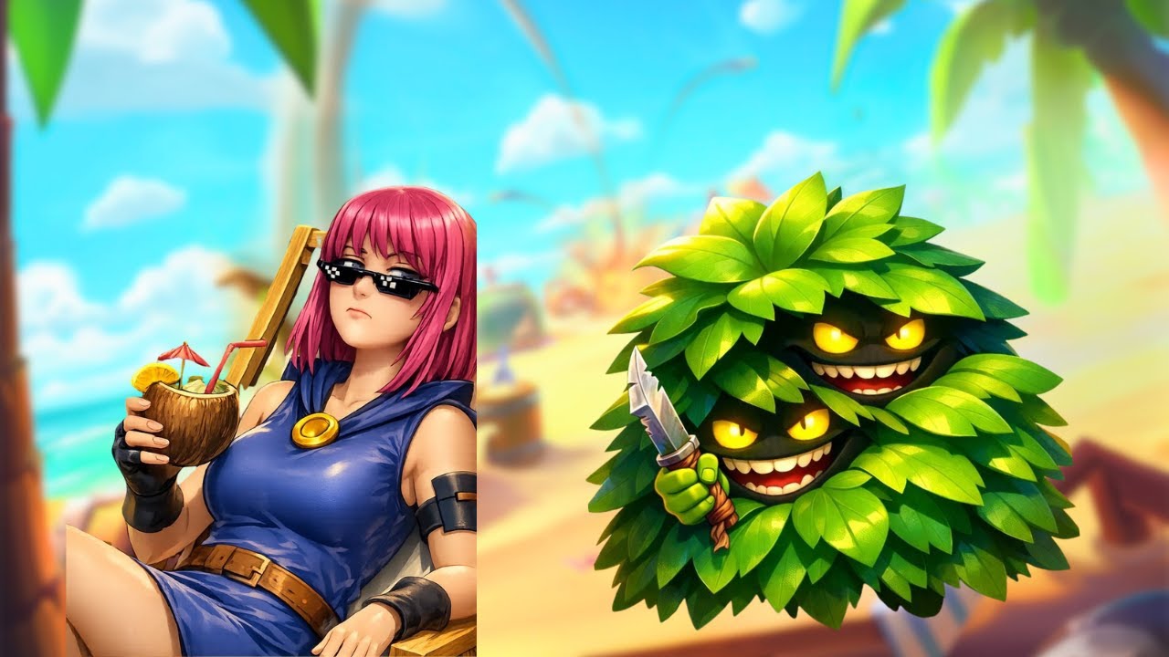 2.0 BrainRoid Suspenses Bush Cycle (Clash Royale)