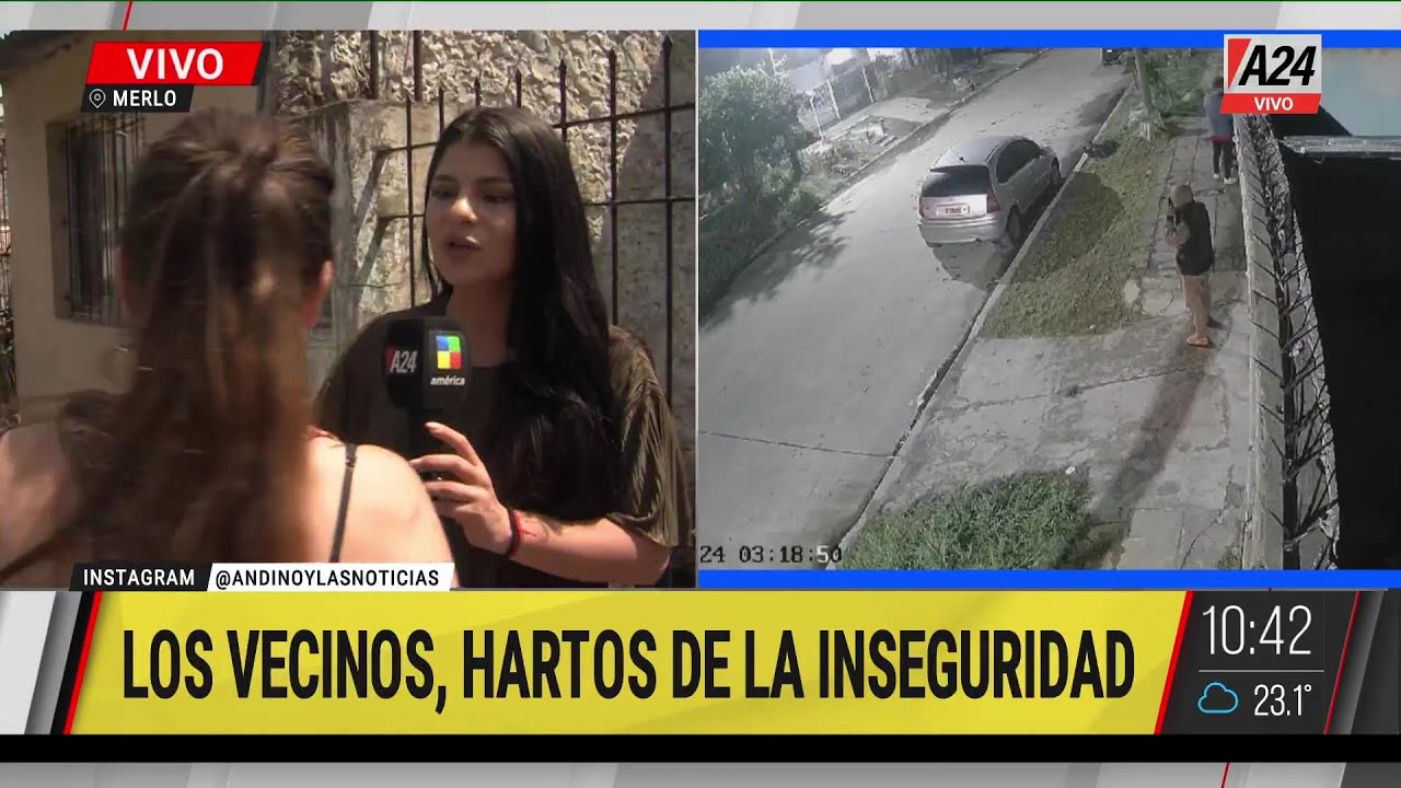 🚨 OLA DE ROBOS EN MERLO: VECINOS DENUNCIAN FALTA DE RESPUESTA POLICIAL