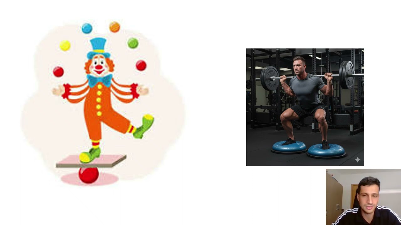 Exercícios no bosu? Será?