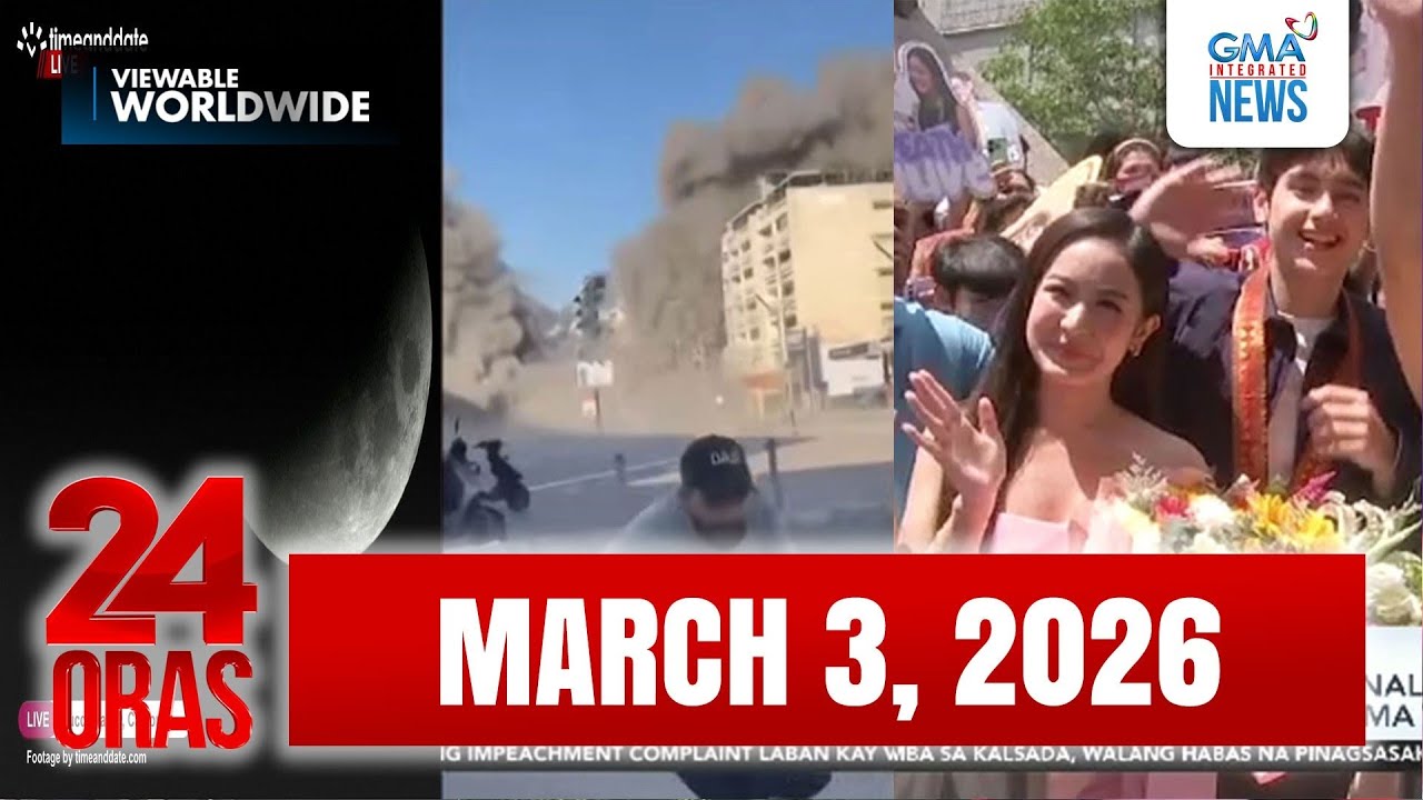 24 Oras Express: March 03, 2026 [HD]