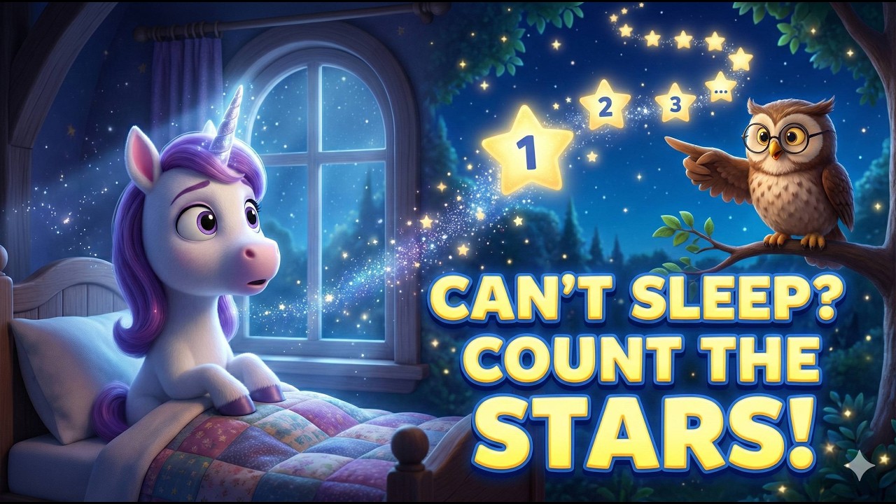 Count to Sleep with Twinkle the Unicorn 🦄💤