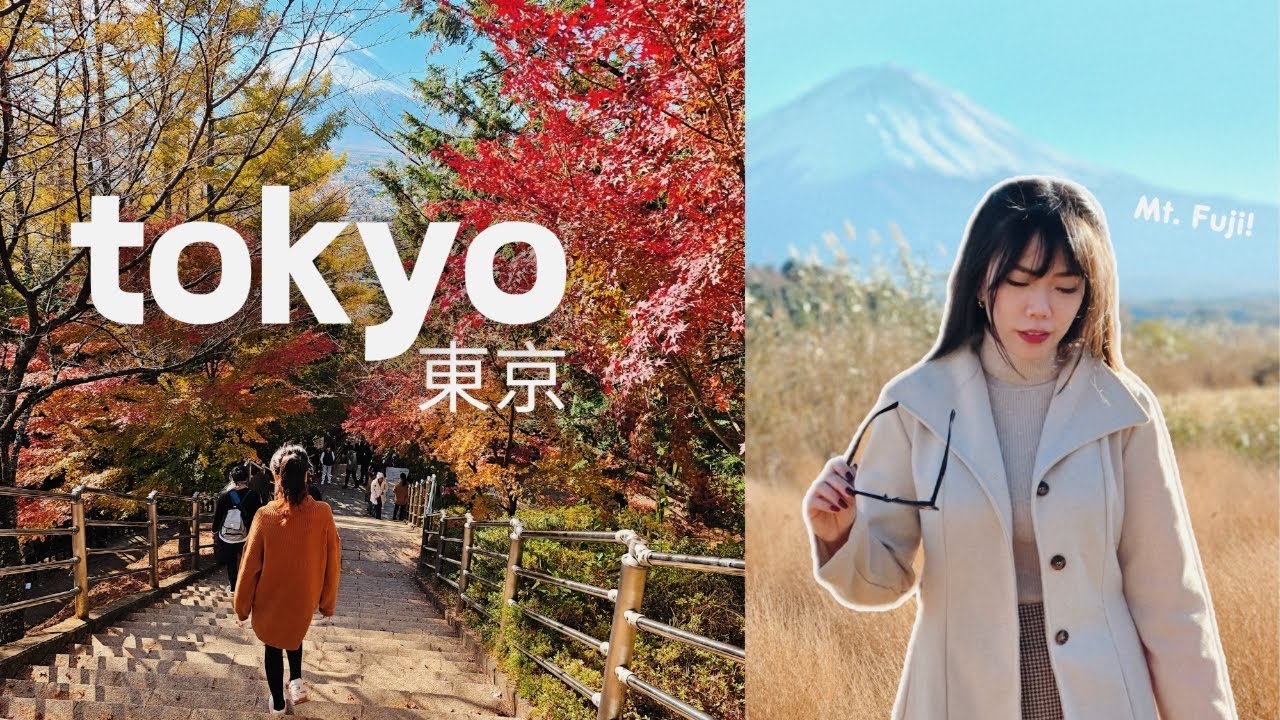 tokyo vlog • 2 days in Kawaguchiko: best MT. FUJI viewing spots, ryokan experience!