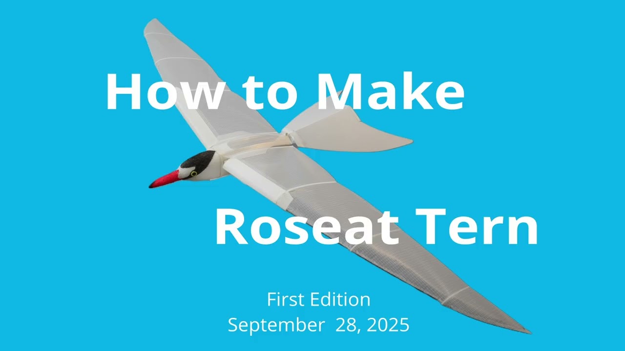 製作番号83 べニアジサシ型オーニソプターProduction Number83 Roseate Tern-Type Ornithopter