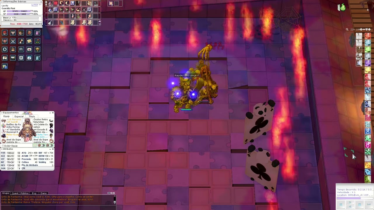 LATAM - Guardião Real Lança do Destino vs Celine Kimi