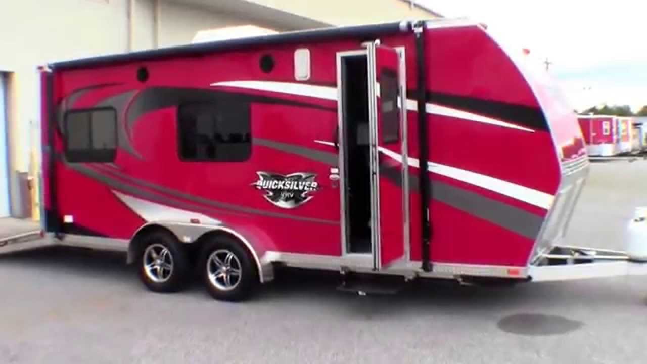 2015 Livin' Lite Quicksilver VRV 7' x 20' Toy Hauler Only 3,400 Pounds!