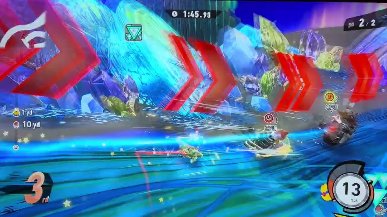 Kirby Air Riders: Air Ride Crystalline Fissure (Starman and Transform Star)