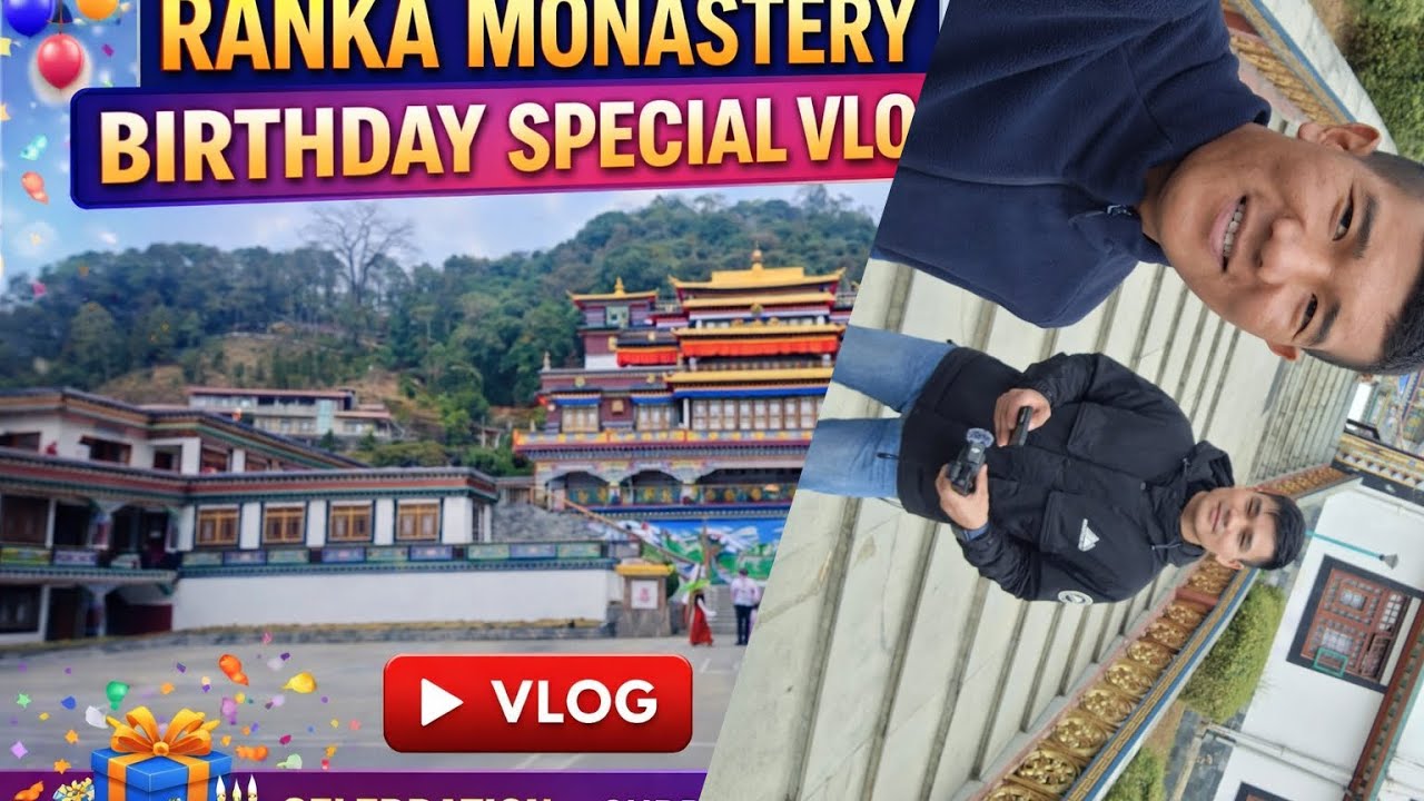 Ranka monastrey | Lingden Monastery Gangtok Sikkim❤️