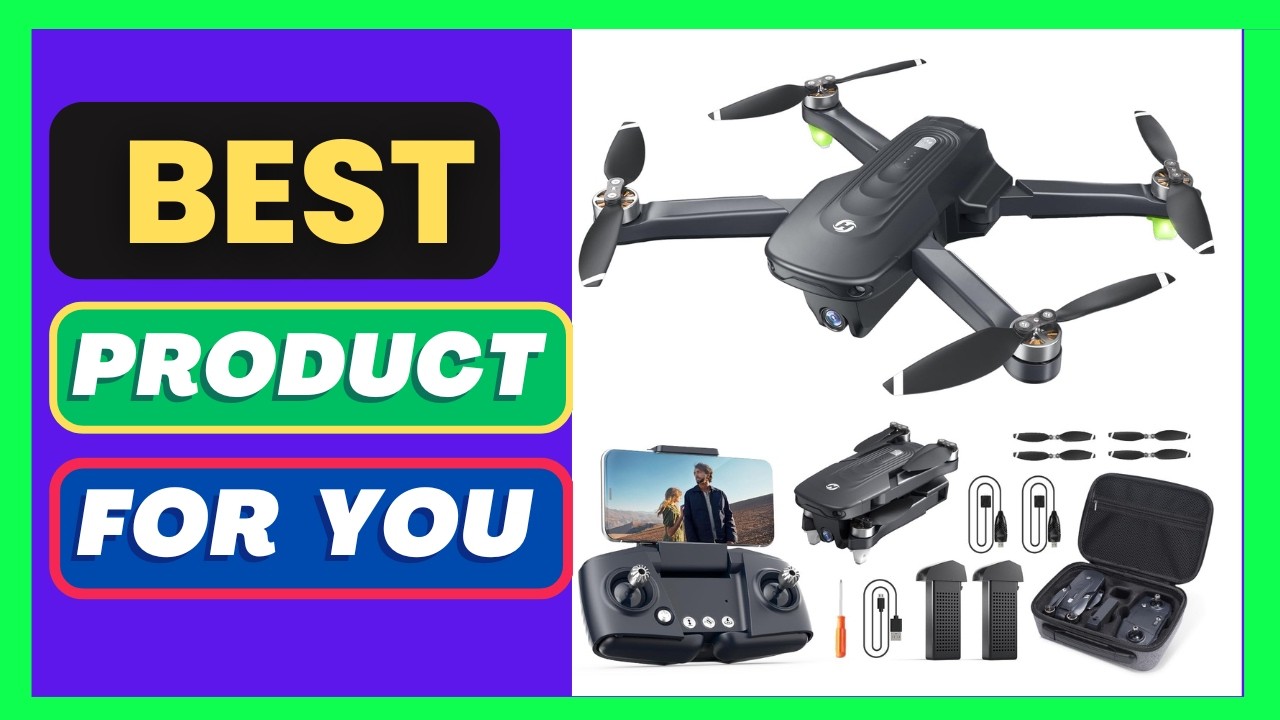 Holy Stone HS175D GPS Drone with 4K Camera for Adults, Under 249g