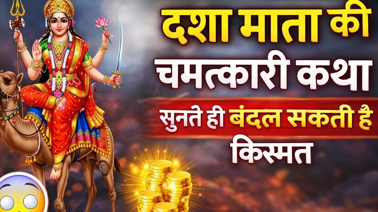 दशा माता की अद्भुत कथा | सुनते ही घर में आएगी सुख-समृद्धि 🙏🏻| Dasha mata ki kahani| dasha mata